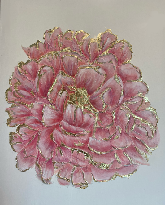 “Sun Kissed Peony” - Fine Art Print