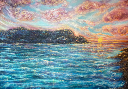 “Twilight Serenity: Hanalei Bay” print