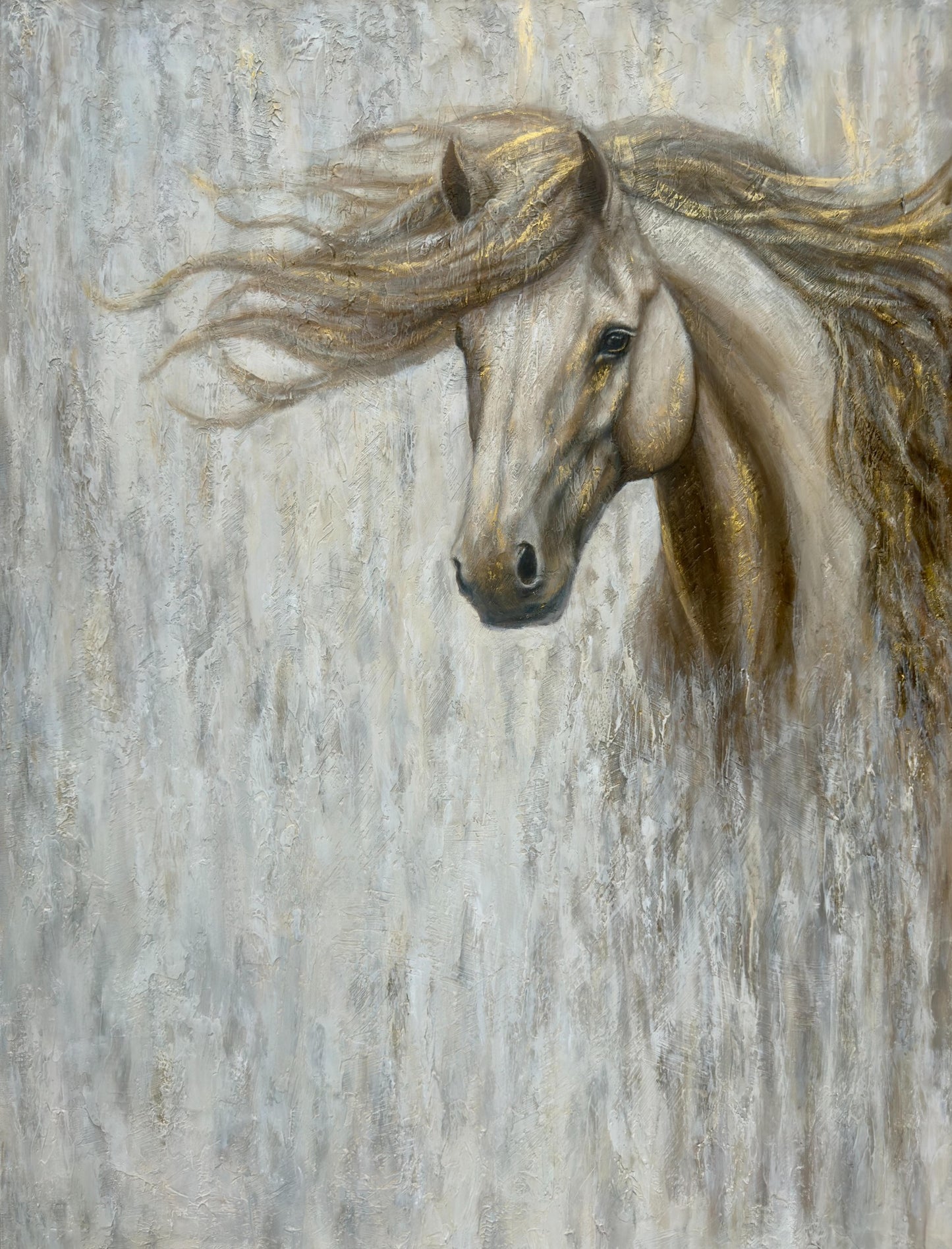 Mystic Grace – Original Mixed Media Painting