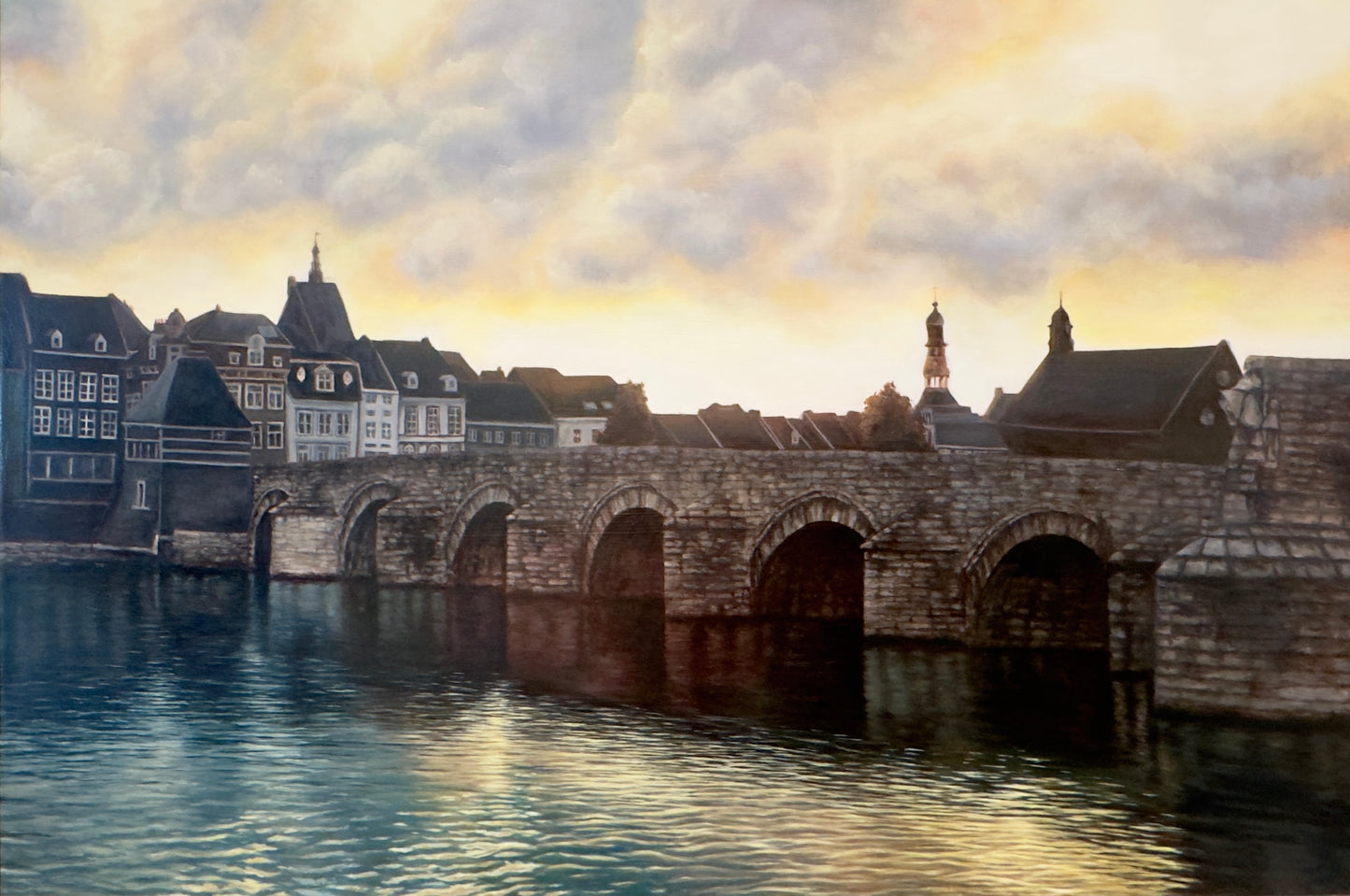 “Golden Reflections: Maastricht” – Fine Art Print