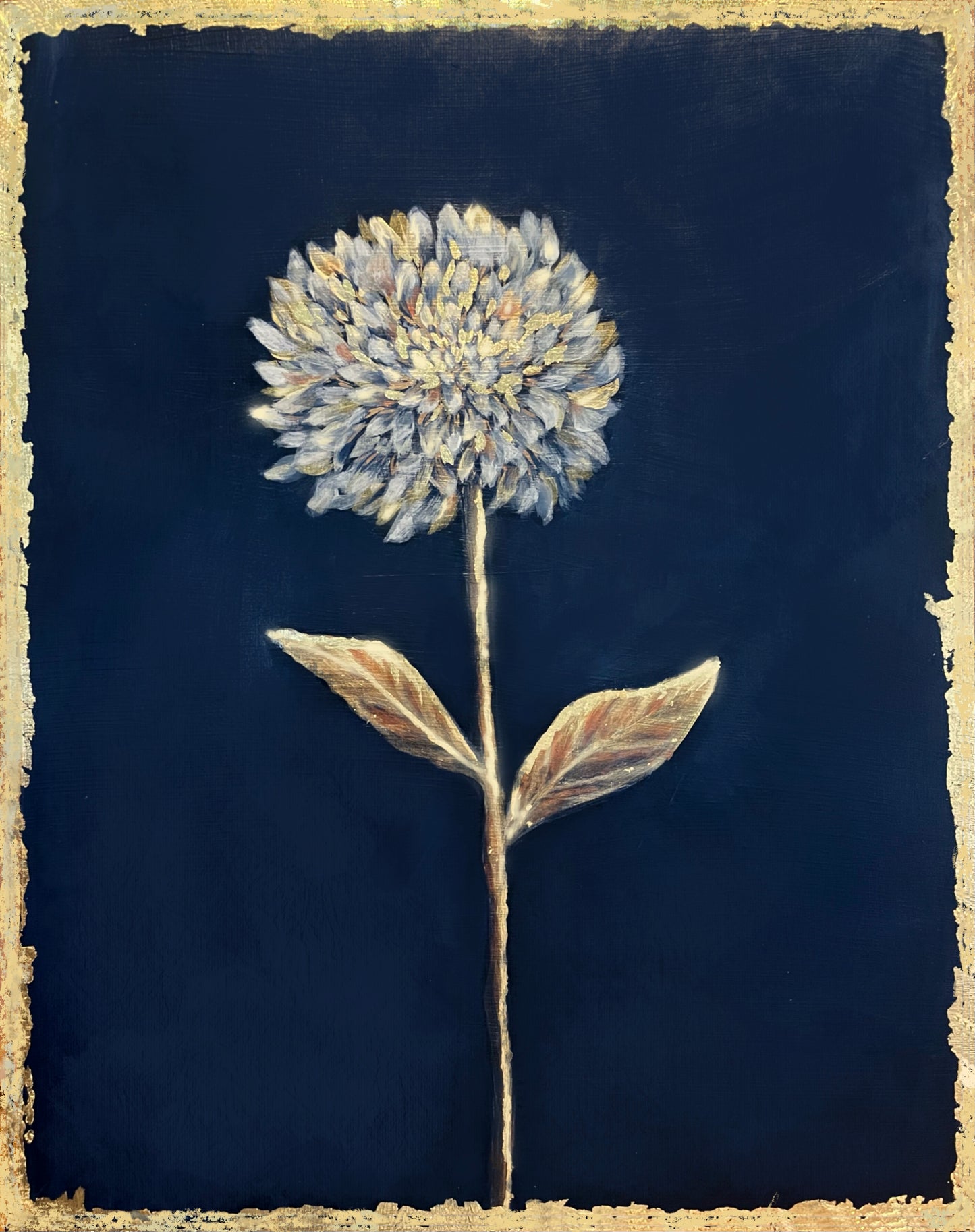 "Dandelion Wishes" Original acrylic on wood panel