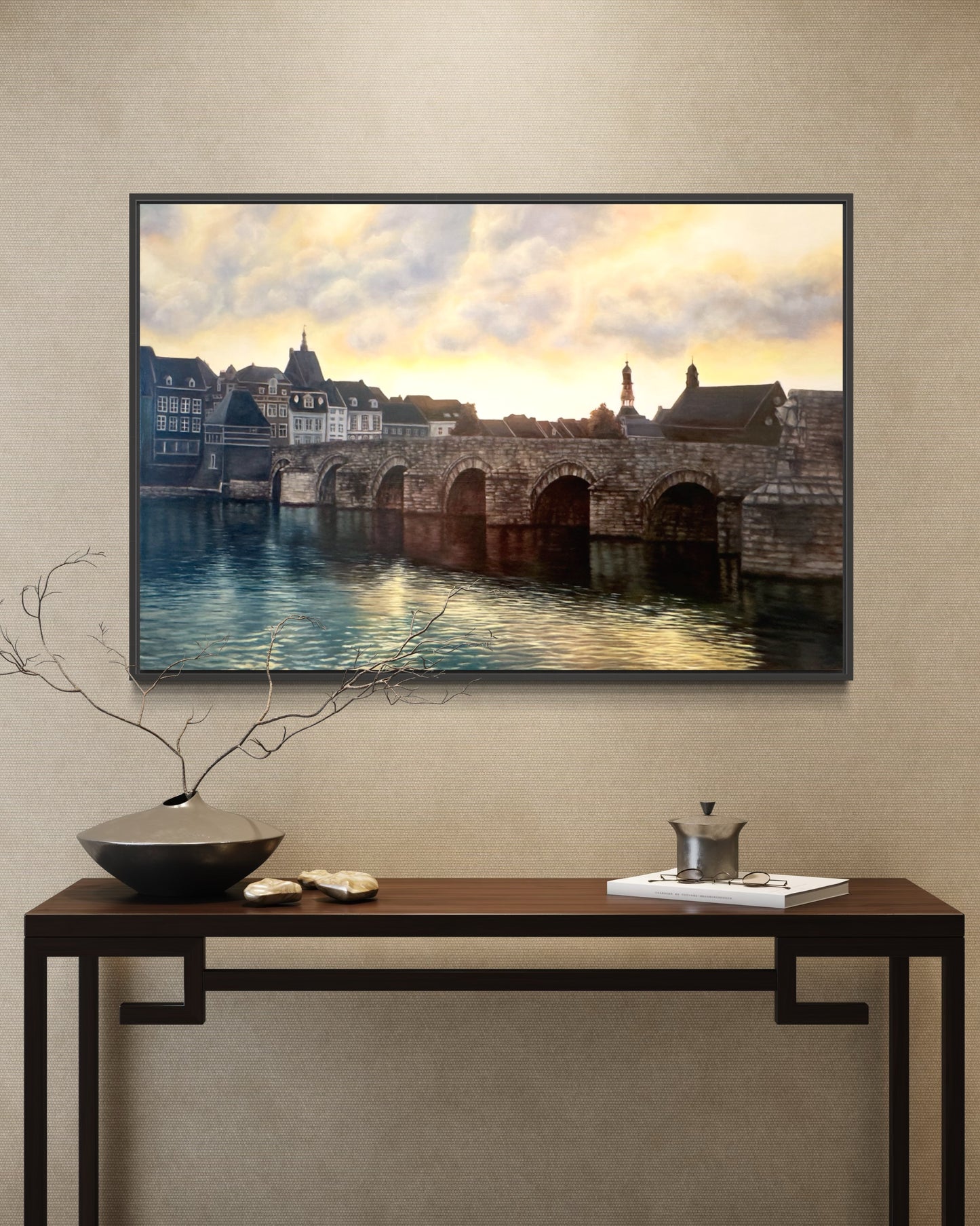 “Golden Reflections: Maastricht” – Fine Art Print