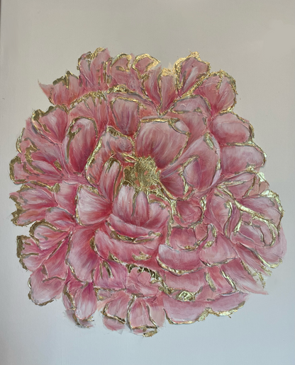 “Sun Kissed Peony” - Fine Art Print
