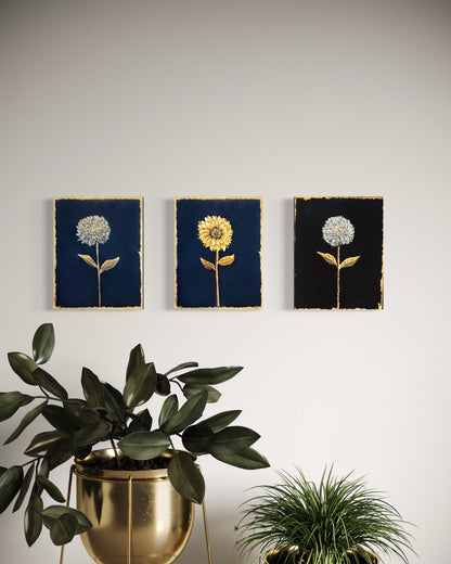 "Dandelion Wishes" Original acrylic on wood panel